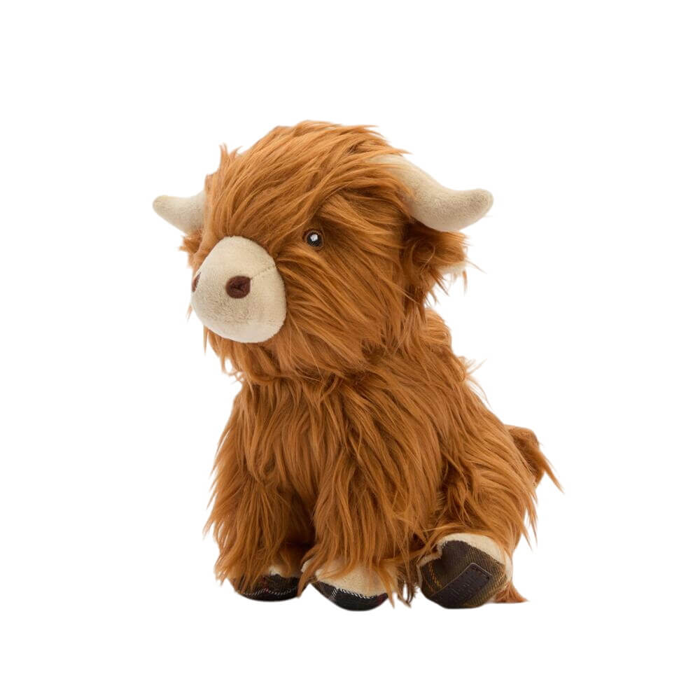 Barbour Highland Cow Dog Toy
